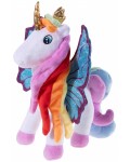 Плюшена играчка Heunec Galupy - Еднорог Лили, 25 cm