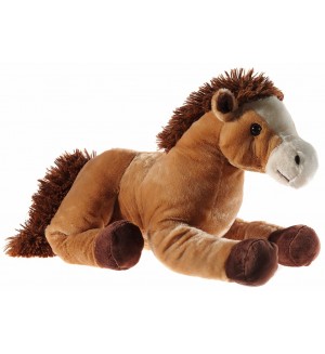 Плюшена играчка Heunec - Кон, легнал, 60 cm