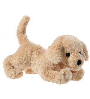 Плюшена играчка Heunec - Кученце Голдън Ретрийвър, 30 cm