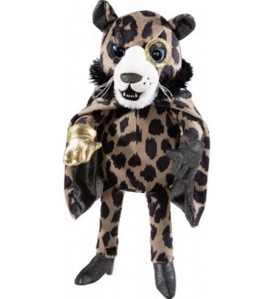 Плюшена играчка Heunec Маскираният певец - Леопард, 36 cm