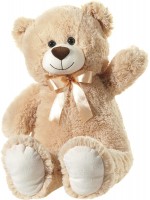 Плюшена играчка Heunec - Мече с панделка, бежово, 60 cm