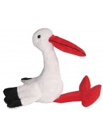 Плюшена играчка Heunec - Щъркел, 40 cm