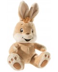 Плюшена играчка Heunec - Зайче, кафяво, 23 cm