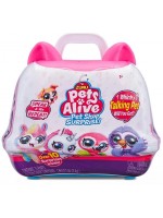 Плюшена играчка-изненада Zuru Pets Alive - Домашен любимец, с аксесоари, асортимент
