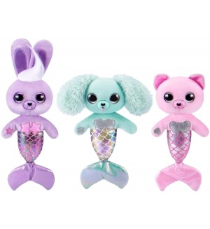 Плюшена играчка изненада Zuru Pets Alive - Русалка, с аксесоари, асортимент