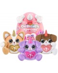 Плюшена играчка-изненада Zuru Rainbocorns Puppycorns - Серия 8, със сребърен рог и сребърни уши, асортимент