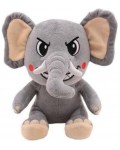 Плюшена играчка Johntoy - Break Out Zoo, слон, 24 cm