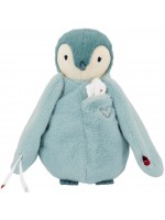 Плюшена играчка Kaloo - Зелен пингвин, целувка, 20 cm