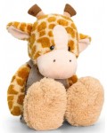 Плюшена играчка Keel toys - Жираф с гащеризон, 20 cm