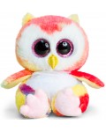 Плюшена играчка Keel Toys Animotsu - Бухалче, цветно, 15 cm