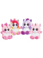 Плюшена играчка Keel Toys Animotsu - Еднорог, 15 cm, асортимент