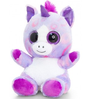 Плюшена играчка Keel toys Animotsu - Еднорог, лилав, 25 cm Плюшена играчка Keel toys Animotsu - Еднорог, лилав, 25 cm