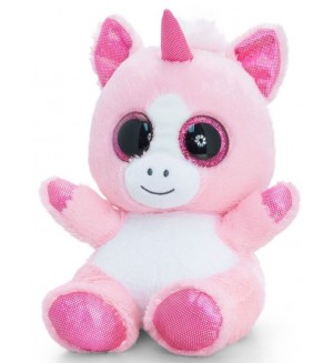 Плюшена играчка Keel toys Animotsu - Еднорог, розов, 25 cm Плюшена играчка Keel toys Animotsu - Еднорог, розов, 25 cm