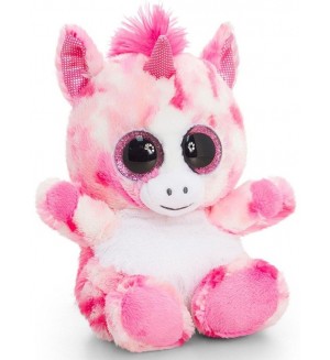 Плюшена играчка Keel toys Animotsu - Еднорог, розово-бял, 25 cm Плюшена играчка Keel toys Animotsu - Еднорог, розово-бял, 25 cm
