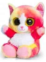 Плюшена играчка Keel toys Animotsu, Fashion - Коте, шарено, 25 cm