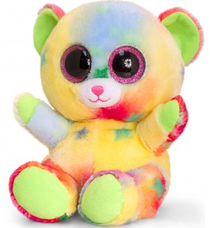 Плюшена играчка Keel toys Animotsu, Fashion - Мече, шарено, 25 cm