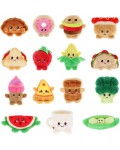 Плюшена играчка Keel Toys - Bobballs, храна, 8 cm, асортимент