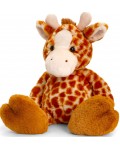 Плюшена играчка Keel Toys - Диви животни, Жирафче, 18 cm