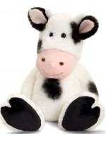 Плюшена играчка Keel Toys - Ферма, Крава, 18 cm Плюшена играчка Keel Toys - Ферма, Крава, 18 cm
