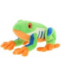 Плюшена играчка Keel Toys Keeleco - Дървесна жаба, 15 cm