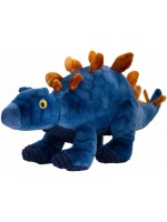 Плюшена играчка Keel Toys Keeleco - Динозавър Стегозавър, 26 cm