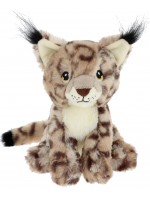 Плюшена играчка Keel Toys Keeleco - Дива котка, 18 cm