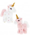 Плюшена играчка Keel Toys Keeleco - Еднорог, стоящ, 16 cm, асортимент