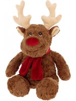 Плюшена играчка Keel Toys Keeleco - Еленчето Рудолф, 20 cm