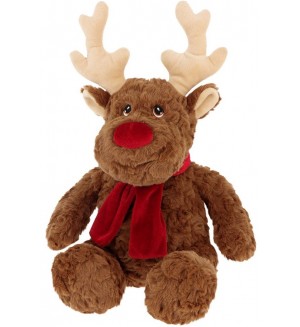 Плюшена играчка Keel Toys Keeleco - Еленчето Рудолф, 20 cm