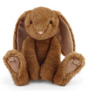 Плюшена играчка Keel Toys Keeleco - Кафяво зайче, 20 cm