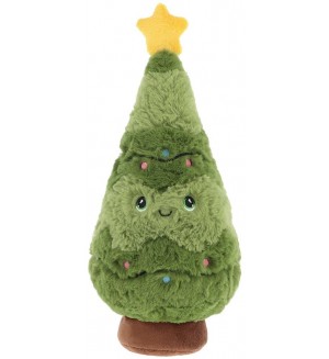 Плюшена играчка Keel Toys Keeleco - Коледна елха, 30 cm