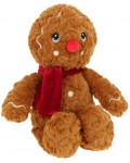 Плюшена играчка Keel Toys Keeleco - Коледна меденка, 20 cm
