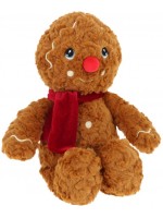 Плюшена играчка Keel Toys Keeleco - Коледна меденка, 20 cm