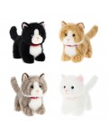 Плюшена играчка Keel Toys Keeleco - Коте Kitty Love, 18 cm, асортимент