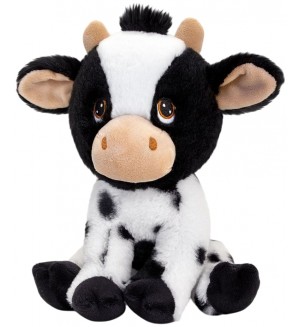 Плюшена играчка Keel Toys Keeleco - Крава, 25 cm