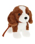Плюшена играчка Keel Toys Keeleco - Куче Кинг Чарлз шпаньол, 23 cm