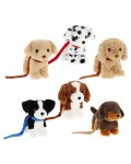 Плюшена играчка Keel Toys Keeleco - Куче на каишка, 14 cm, асортимент