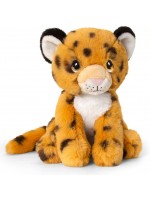 Плюшена играчка Keel Toys Keeleco - Леопардче, 18 cm 