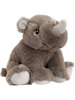 Плюшена играчка Keel Toys Keeleco - Носорог, 18 cm