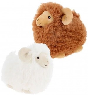 Плюшена играчка Keel Toys Keeleco - Овен, 18 cm, асортимент