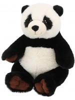 Плюшена играчка Keel Toys Keeleco - Панда, 28 cm