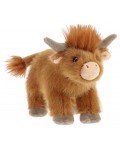 Плюшена играчка Keel Toys Keeleco - Планинска крава, 20 cm