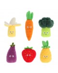 Плюшена играчка Keel Toys Keeleco - Плод/зеленчук, 12 cm, асортимент