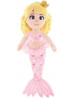 Плюшена играчка Keel Toys Keeleco - Розова русалка, 25 cm
