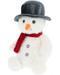 Плюшена играчка Keel Toys Keeleco - Снежен човек, 20 cm