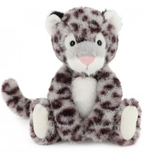 Плюшена играчка Keel Toys Keeleco - Снежно леопардче, 20 cm