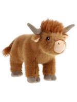 Плюшена играчка Keel Toys Keeleco - Стояща планинска крава, 30 cm Плюшена играчка Keel Toys Keeleco - Стояща планинска крава, 30 cm