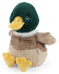 Плюшена играчка Keel Toys Keeleco - Зеленоглава патица, 18 cm
