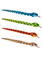 Плюшена играчка Keel Toys Keeleco - Змия, 150 cm, асортимент