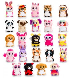 Плюшена играчка Keel Toys - Мини Мотсу, 10 cm, асортимент
